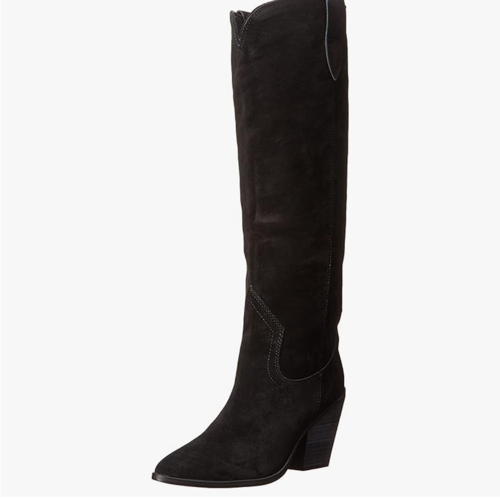 Blondo Wylde Women’s Waterproof Western Boot faux Suede knee high